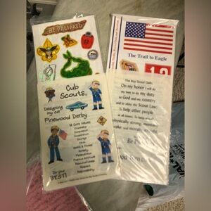 Boy Scout Scrap Book Materials